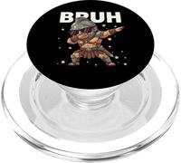 Bruh Drôle Dabbing Gladiator Kids Boys Roman Lover PopSockets PopGrip pour MagSafe