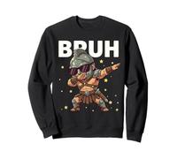 Bruh Drôle Dabbing Gladiator Kids Boys Roman Lover Sweatshirt