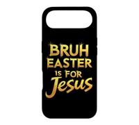 Bruh Easter is for Jesus Christ Citation Religieuse chrétienne Coque pour iPhone Air