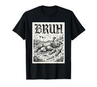 Bruh Fallen Knight Humour médiéval Renaissance Fair T-Shirt