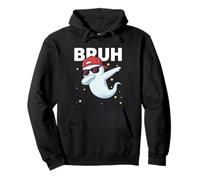 Bruh Fantôme drôle pour Enfants garçons Halloween Lover Sweat à Capuche