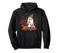 Bruh I Mean Boo Ghost Citrouille Chauve-Souris Trick and Treat Halloween Sweat à Capuche