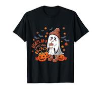 Bruh I Mean Boo Ghost Citrouille Chauve-Souris Trick and Treat Halloween T-Shirt