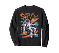 Bruh I Need Give ME Space Astronaute Autism Just Let Stim Bro Sweatshirt