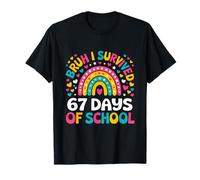 Bruh I Survived 67 Days of School Six Seven Meme Teacher T-Shirt