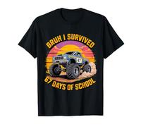 Bruh I Survived 67 Days of School Six Seven Meme Teacher T-Shirt