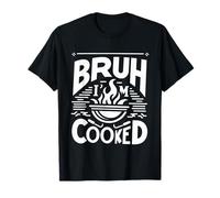 Bruh I'm Cooked Blague épuisée fatiguée |||- T-Shirt