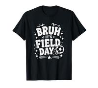 Bruh Its Field Play Day Teacher Student Kids Retro 2026 T-Shirt