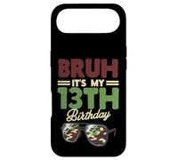 Bruh Its My 13th Birthday Lunettes de Soleil Motif Camouflage Coque pour iPhone Air