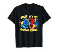 Bruh It's My 67 Days of School Funny Six Seven Hands Meme T-Shirt