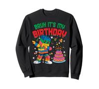 Bruh It's My Birthday Christmas Builder Brique de Construction Sweatshirt