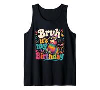 Bruh It's My Birthday Pinata Humoristique Lama pour Enfants Débardeur