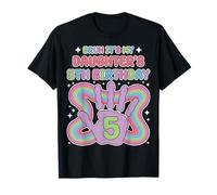 Bruh, It's My Daughter's 5th Birthday Party Mom Dad Mama T-Shirt