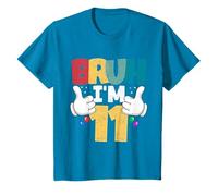 Bruh, j'ai 11 ans, cadeaux pour garçons et filles, c'est mon 11e anniversaire T-Shirt