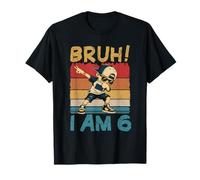 Bruh, j'ai 6 ans, 6 ans, 6e anniversaire, Dabbing, garçon et enfants T-Shirt