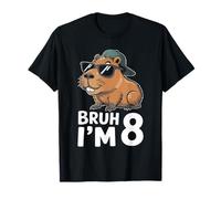 Bruh, J'Ai 8 Ans, Capybara T-Shirt