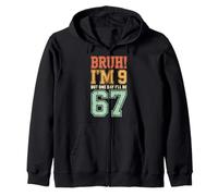 Bruh, J'Ai 9 Ans, mais Un Jour, j'aurai 67 Ans, rétro, 9e Anniversaire, Enfants Sweat à Capuche