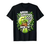 Bruh J'Ai survécu à 67 Ans, Maintenant J'Ai 8 Ans, Capybara Gaming fête Ses 8 Ans T-Shirt