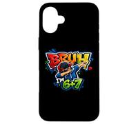 Bruh, Je suis 6+7 13e Anniversaire pour garçons 67 Meme Six Seven 13 Dabbing Coque pour iPhone 16 Plus
