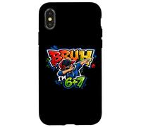 Bruh, Je suis 6+7 13e Anniversaire pour garçons 67 Meme Six Seven 13 Dabbing Coque pour iPhone X/XS