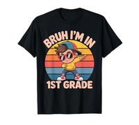 Bruh, Je suis en 1re année, Vintage, rentrée Scolaire, première année T-Shirt