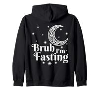 Bruh, Je suis en Train de jeûner l'Aïd Mubarak, Ramadan, Kareem, Musulman Islamique Sweat à Capuche