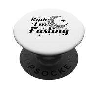 Bruh, Je suis en Train de jeûner Le Ramadan Islamique Musulman de l'Aïd Moubarak PopSockets PopGrip Adhésif