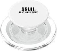 Bruh, lisez votre Bible, une foi chrétienne amusante PopSockets PopGrip pour MagSafe