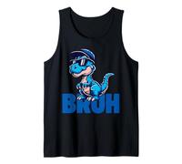 Bruh Lunettes de Soleil Dinosaure Citation drôle Meme Débardeur