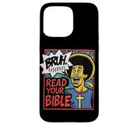 Bruh Meme Lisez Votre Bible Dieu Funny Jesus Christian Believer Coque pour iPhone 15 Pro Max