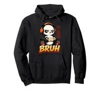 Bruh Panda Casque rétro PC Gamer Jouant à des Jeux vidéo Sweat à Capuche