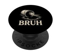 Bruh Peinture Miniature Humoristique PopSockets PopGrip Adhésif