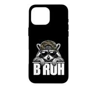 Bruh Raccoon Trash Racoon Camo Hat Youth Teens Kids Slang Coque pour iPhone 16 Pro Max
