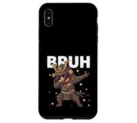 Bruh Samouraï drôle pour Enfants garçons Amateurs d'histoire Japonaise Coque pour iPhone XS Max