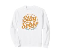 Bruh Stay Sober AA Sponsor NA Anniversary Community Girls Sweatshirt