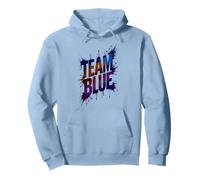 Bruh Team Blue Field Day Jeu Spirit W ompétition Cheer Sweat à Capuche