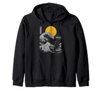 Bruh. The Great Wave Kanagawa Japanese Surf Bigfoot Sweat à Capuche