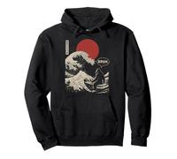 Bruh. The Great Wave Kanagawa Japanese Surf Bigfoot Sweat à Capuche