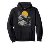 Bruh. The Great Wave Kanagawa Japanese Surf Bigfoot Sweat à Capuche