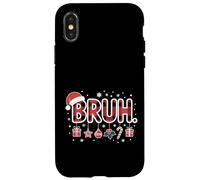 Bruh This Christmas is Gonna Be Hilarant Coque pour iPhone X/XS