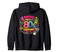Bruh This is My 80's Funny Retro Throwback Party Time Sweat à Capuche