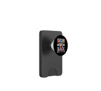 Bruh We Back 8th Grade Vibes 1st Day Of School Retro PopSockets PopWallet pour MagSafe