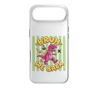 Bruh We Back Gamer Dinosaure T-Rex School Design Coque pour iPhone Air