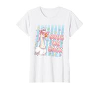 Bruh We Back Teachers Silly Goose Teacher de Retour à l'école T-Shirt Graphique avec Valeur, Femme, Blanc, XS