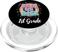 Bruh We Back to School 1st Grade Back to School 1er Day Student PopSockets PopGrip pour MagSafe