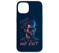 Bruh We Out Fin d'Année Scolaire Vacances d'été Bonjour Été Coque pour iPhone 13