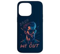 Bruh We Out Fin d'Année Scolaire Vacances d'été Bonjour Été Coque pour iPhone 14 Pro Max