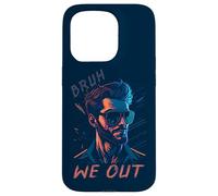 Bruh We Out Fin d'Année Scolaire Vacances d'été Bonjour Été Coque pour iPhone 15 Pro