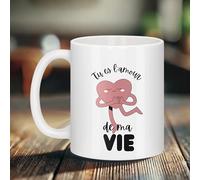 Bruhle Mug & Tasse Cadeau Saint-Valentin - Tu es l'amour de ma vie