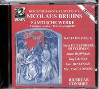 Bruhns: Deutsche Barock Kantaten (IV), Sämtliche Werke, Kantaten Vol. 1